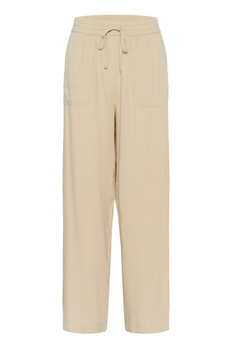 Pants Suiting Relaxed fit Feather Gray beige - Image 5