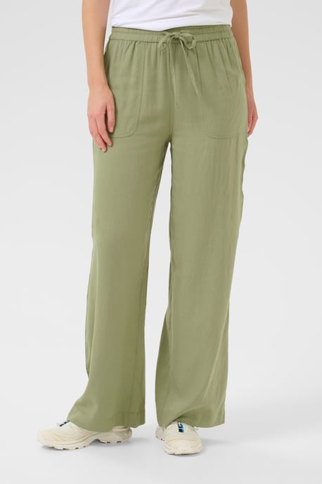 Pants Suiting Relaxed fit Oil Green - Image 3