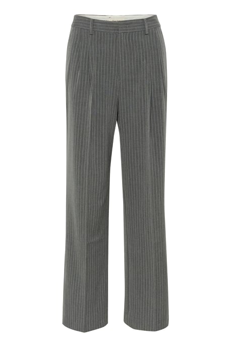Pants Suiting Classic fit Gray Flannel Pinstripe - Image 5