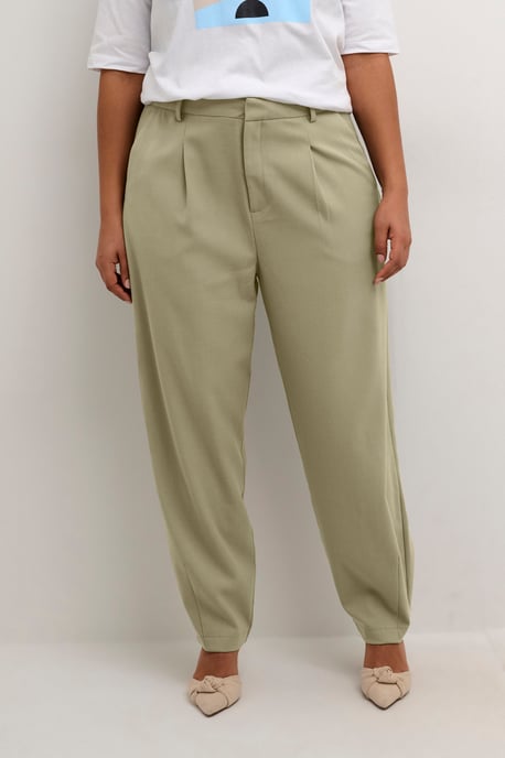 Pants Suiting Loose fit Vetiver - Image 4