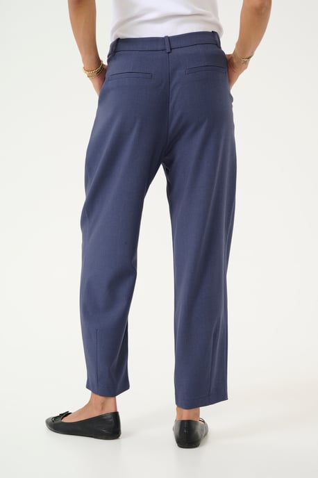 Pants Suiting Regular fit Blue Indigo Melange blue - Image 3