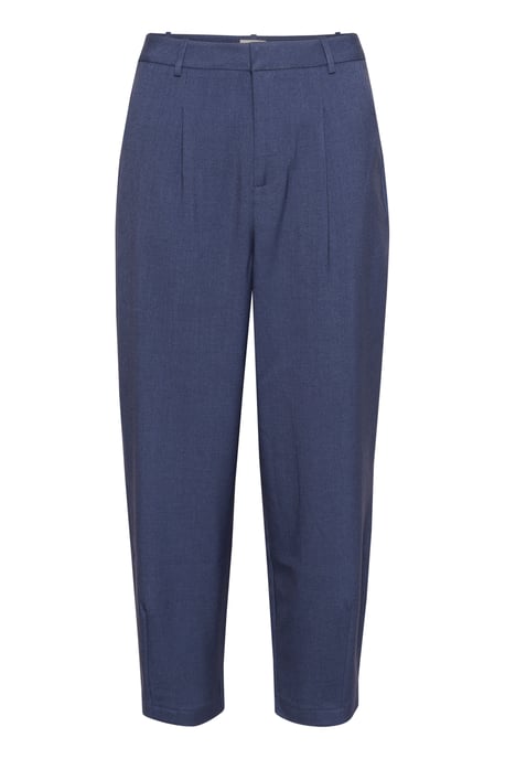 Pants Suiting Regular fit Blue Indigo Melange blue - Image 4