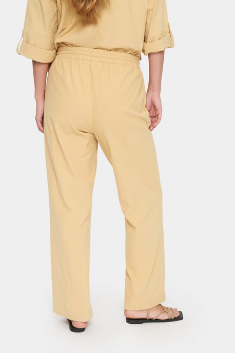 Casual broek Regular fit Croissant yellow - Image 3