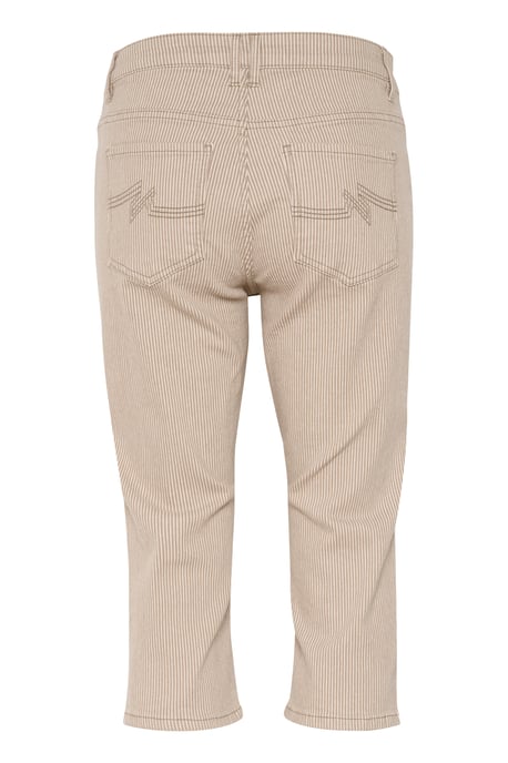 Casual pants Slim fit Dune/White Stripe - Image 5