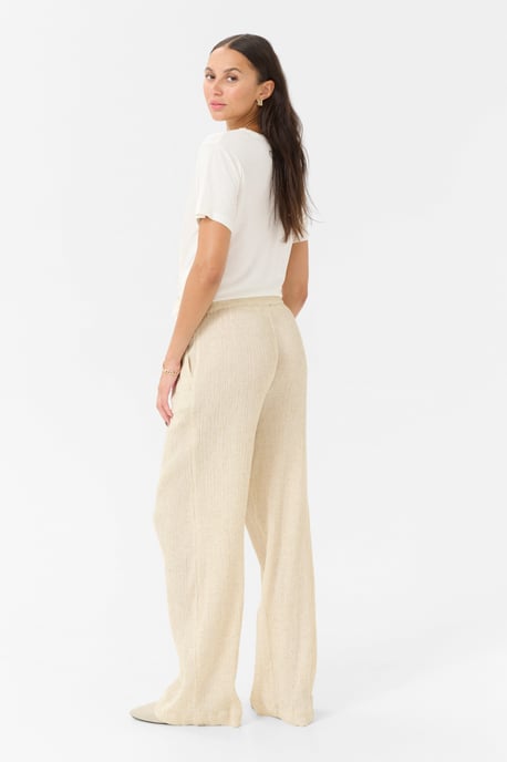 Casual pants Regular fit Feather Gray Melange - Image 2