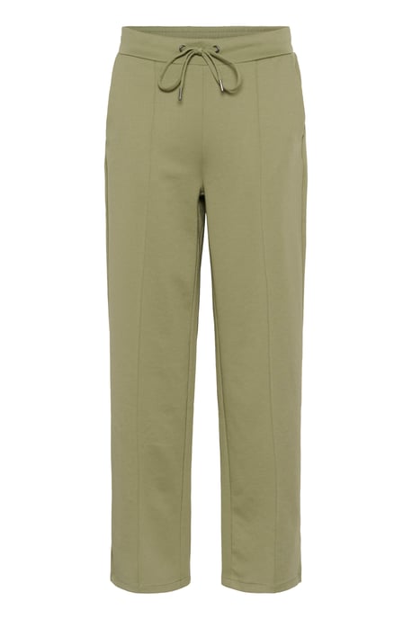Pants-knitted Regular fit Oil Green - Image 4