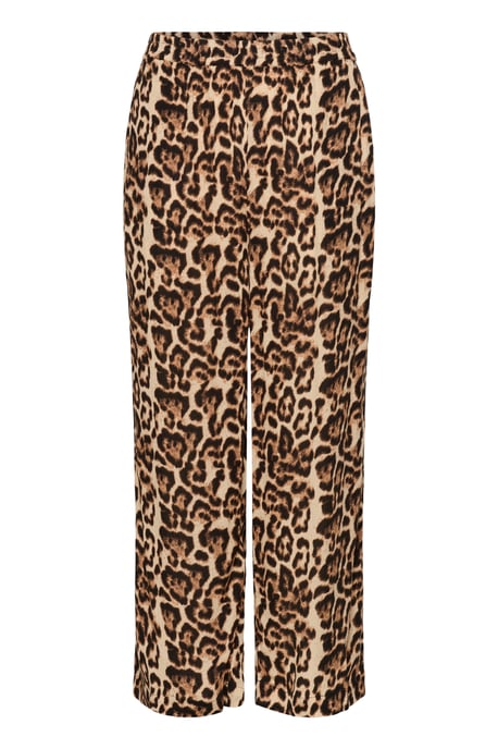 Casual pants Loose fit Naturel Leopard Print - Image 4