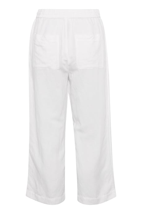 Casual broek Easy fit Bright White - Image 5