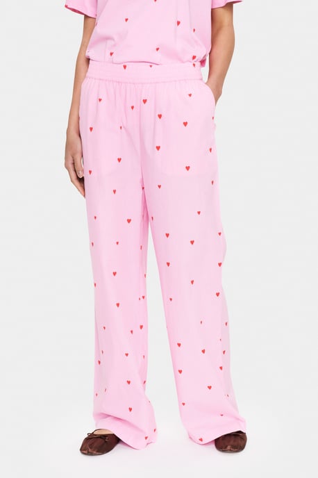 Casual pants Loose fit Bonbon Flame Hearts - Image 2