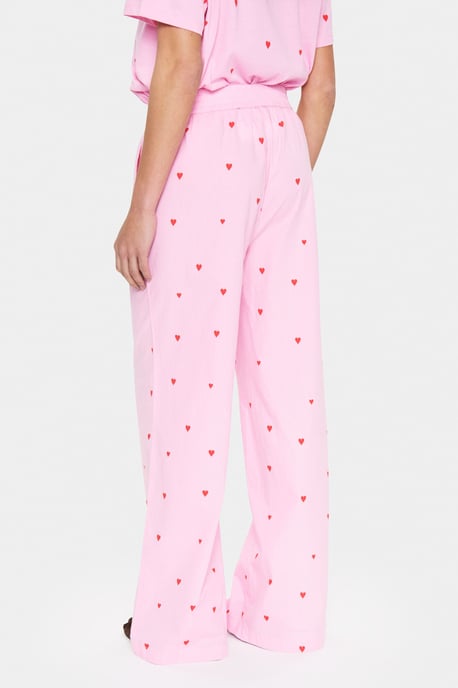 Casual pants Loose fit Bonbon Flame Hearts - Image 3