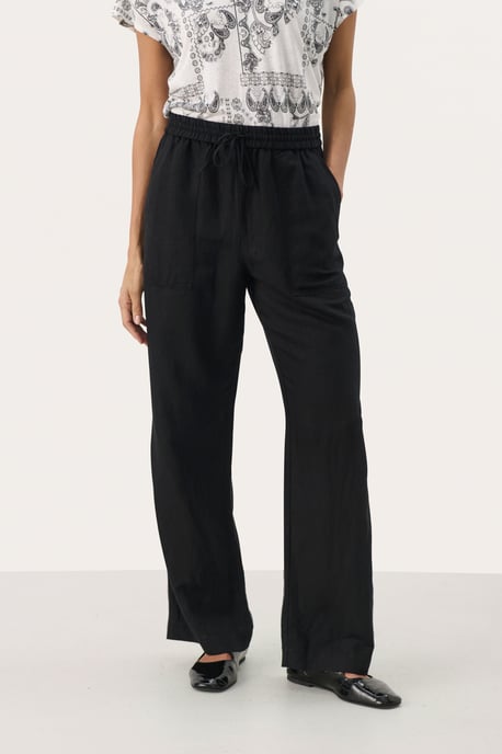 Casual pants Casual fit Black - Image 2