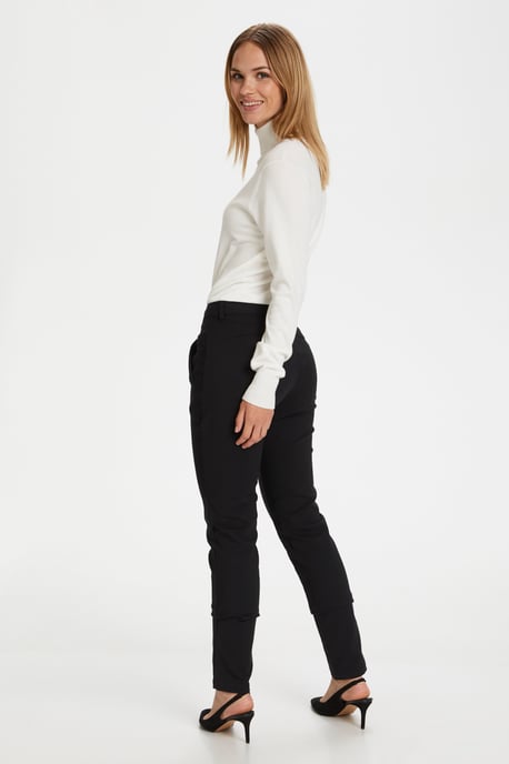 Casual pants Regular fit Black deep - Image 5