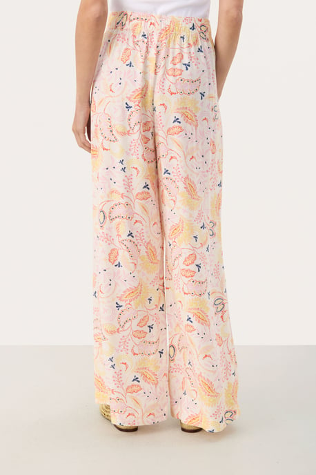Casual pants Easy fit Multi Paisley Print - Image 3
