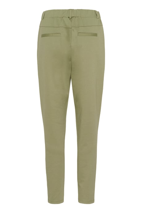 Pants-knitted Regular fit Oil Green - Image 5