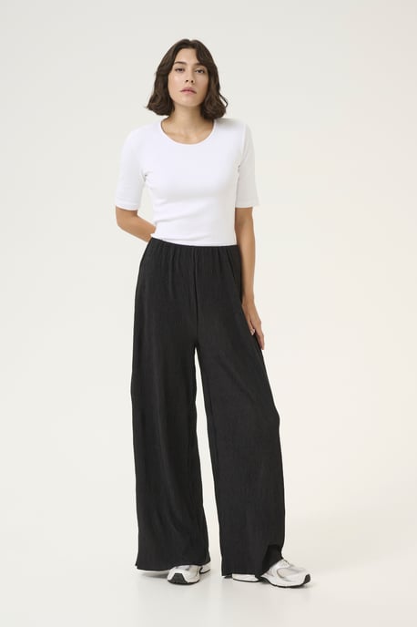 Casual pants Regular fit Black Deep - Image 1