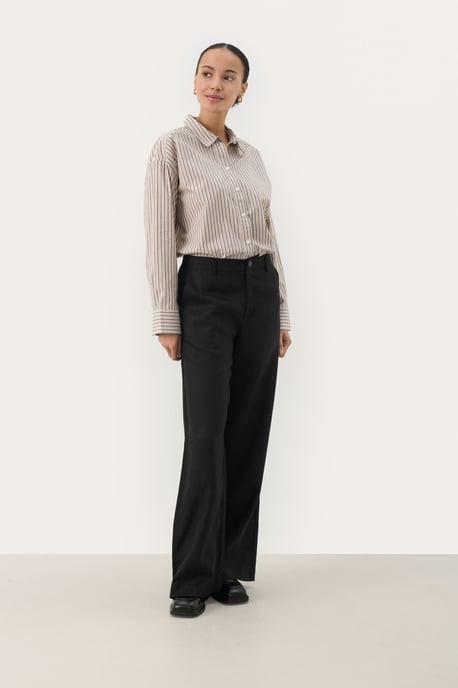 Casual broek Classic fit Blac - Image 1