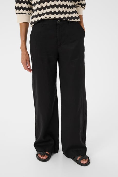 Casual broek Classic fit Blac - Image 4