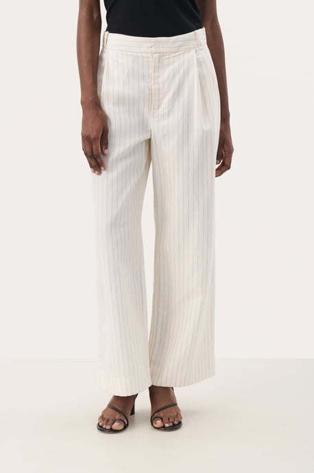 Casual pants Classic fit Whitecap Gray Stripe - Image 3