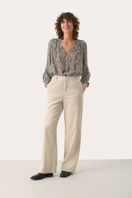 Casual broek Classic fit French Oak beige - Image 1