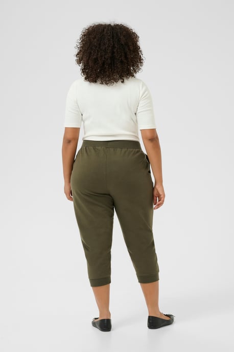 Casual broek Regular fit Grape Leaf green - Image 2