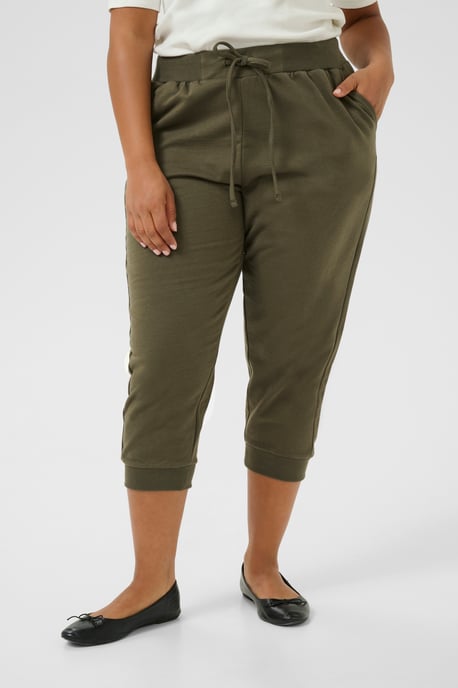 Casual broek Regular fit Grape Leaf green - Image 3