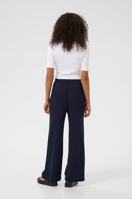 Pants-knitted Loose fit Midnight Marine - Image 2