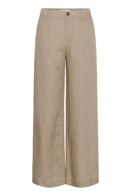 Casual broek Classic fit Desert Taupe beige - Image 4