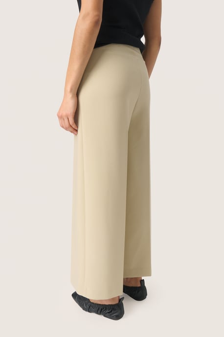 Pants-knitted Regular fit Spray Green - Image 3