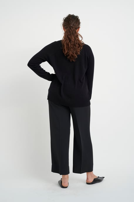 Casual broek Regular fit Blac - Image 5