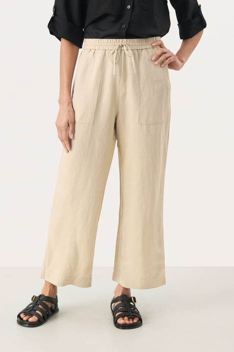 Casual pants Easy fit White Pepper - Image 2