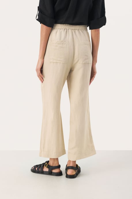Casual pants Easy fit White Pepper - Image 3
