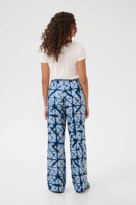 Casual pants Relaxed fit Blue Batik - Image 2