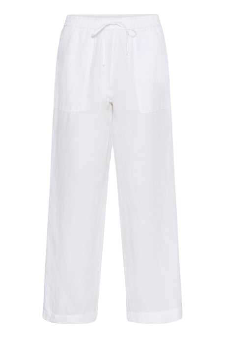 Casual pants Casual fit Bright White - Image 4