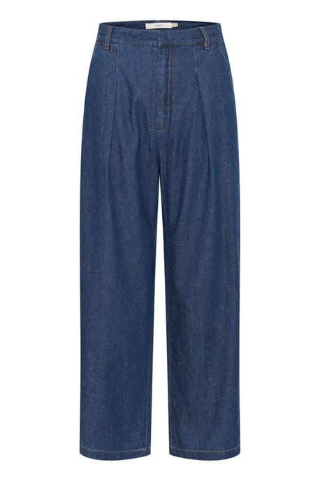 Casual pants Straight fit Blue Denim - Image 2