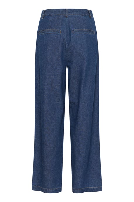 Casual pants Straight fit Blue Denim - Image 3