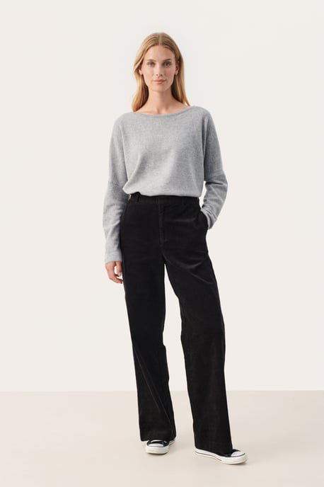 Casual pants Classic fit Black - Image 1