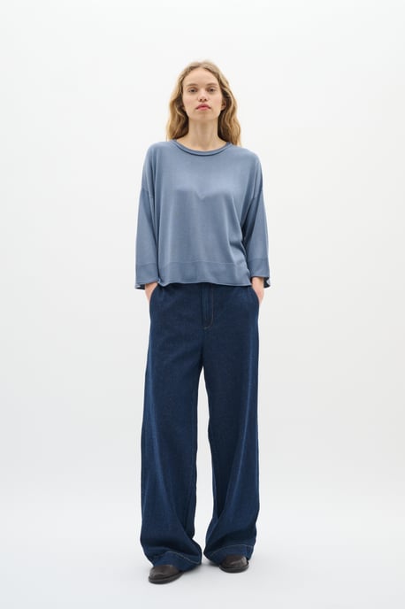 Casual broek Regular fit Blue denim - Image 1