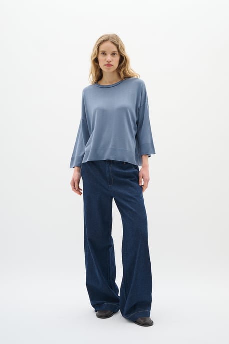 Casual broek Regular fit Blue denim - Image 2