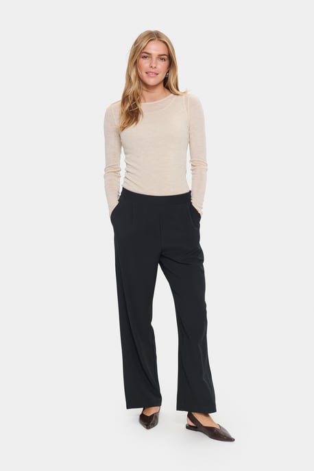 Casual pants Regular fit Black - Image 4