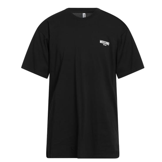 Moschino Swim Logo Zwart T-shirt - Image 1