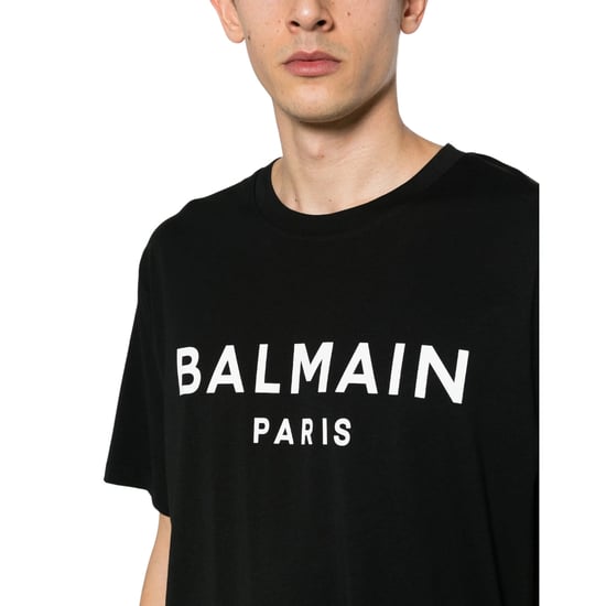 Balmain Paris Bold Brand Logo Zwart T-shirt - Image 4