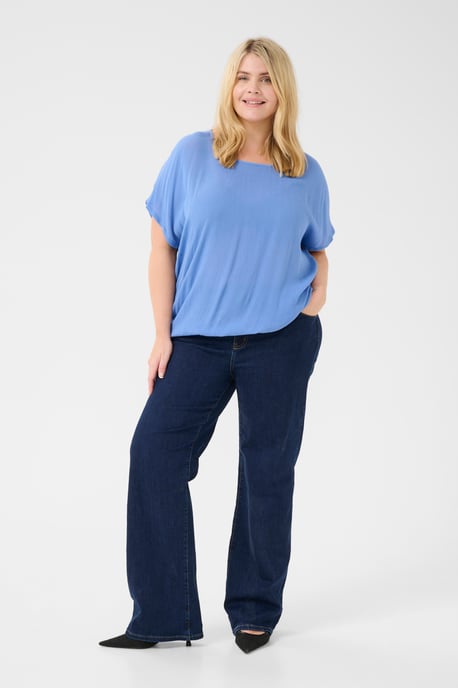Blouse with short sleeve Loose fit Ebb and Flow - Image 1