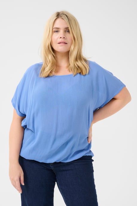 Blouse with short sleeve Loose fit Ebb and Flow - Image 3