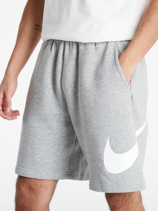 Nike Mens Sportswear Graphic Shorts in Grey - Image 3