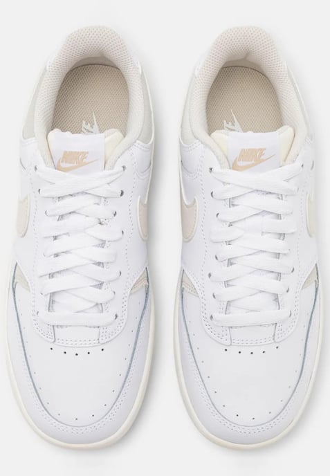 Nike Gamma Force Trainers Womens in White/Light Bone - Image 4