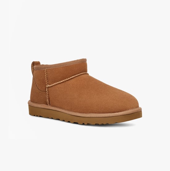 Ugg Classic Ultra Mini Heren Boots Chestnut - Image 3