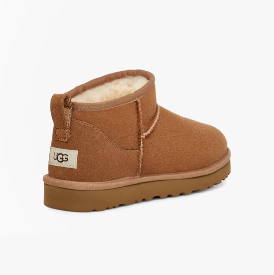 Ugg Classic Ultra Mini Heren Boots Chestnut - Image 6
