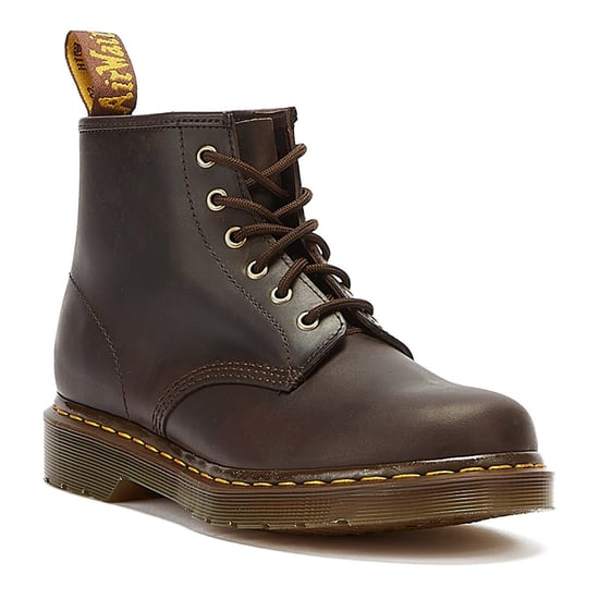 Shop Voor Dr. Martens 101 Ys Crazy Horse Heren Donkerbruine Laarzen - Image 2