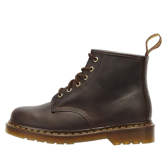 Shop Voor Dr. Martens 101 Ys Crazy Horse Heren Donkerbruine Laarzen - Image 5