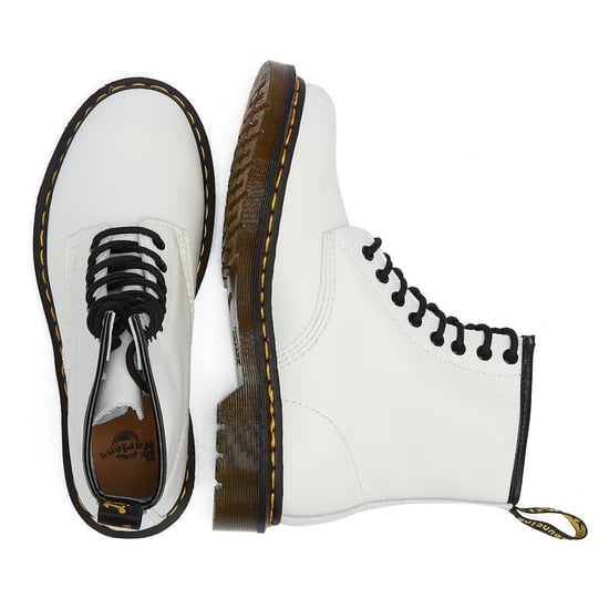 Dr. Martens 1460 Gladde Dames Witte Laarzen - Image 6